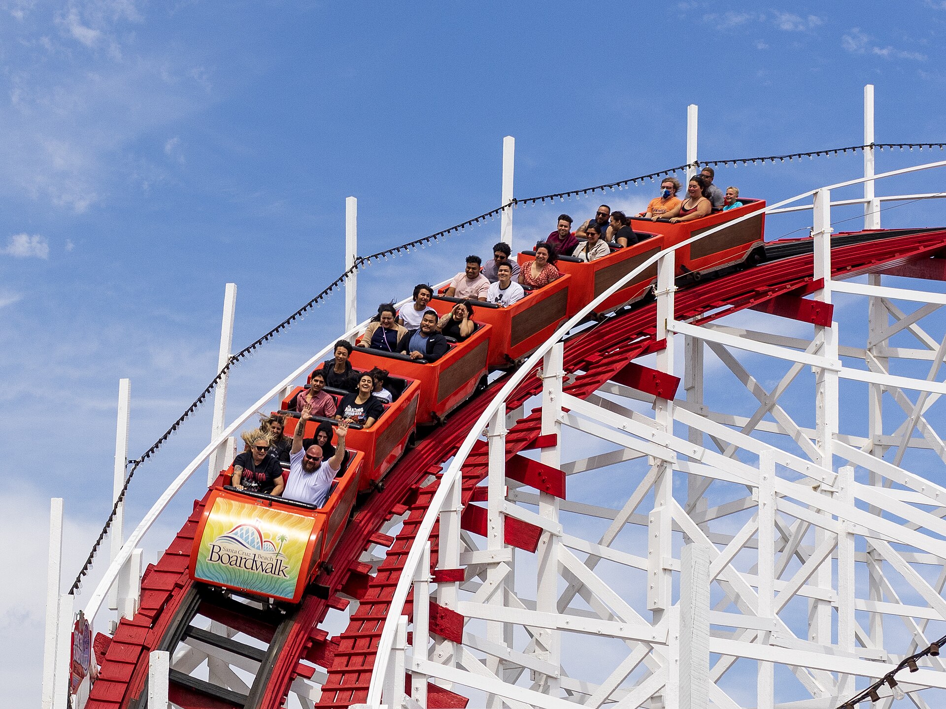 Giant Dipper at Santa Cruz Beach Boardwalk
