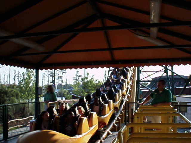 Boomerang Rollercoaster in Wild Adventures, Lowndes County, Georgia