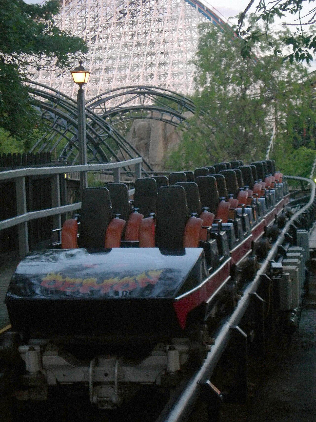 Demon's black train