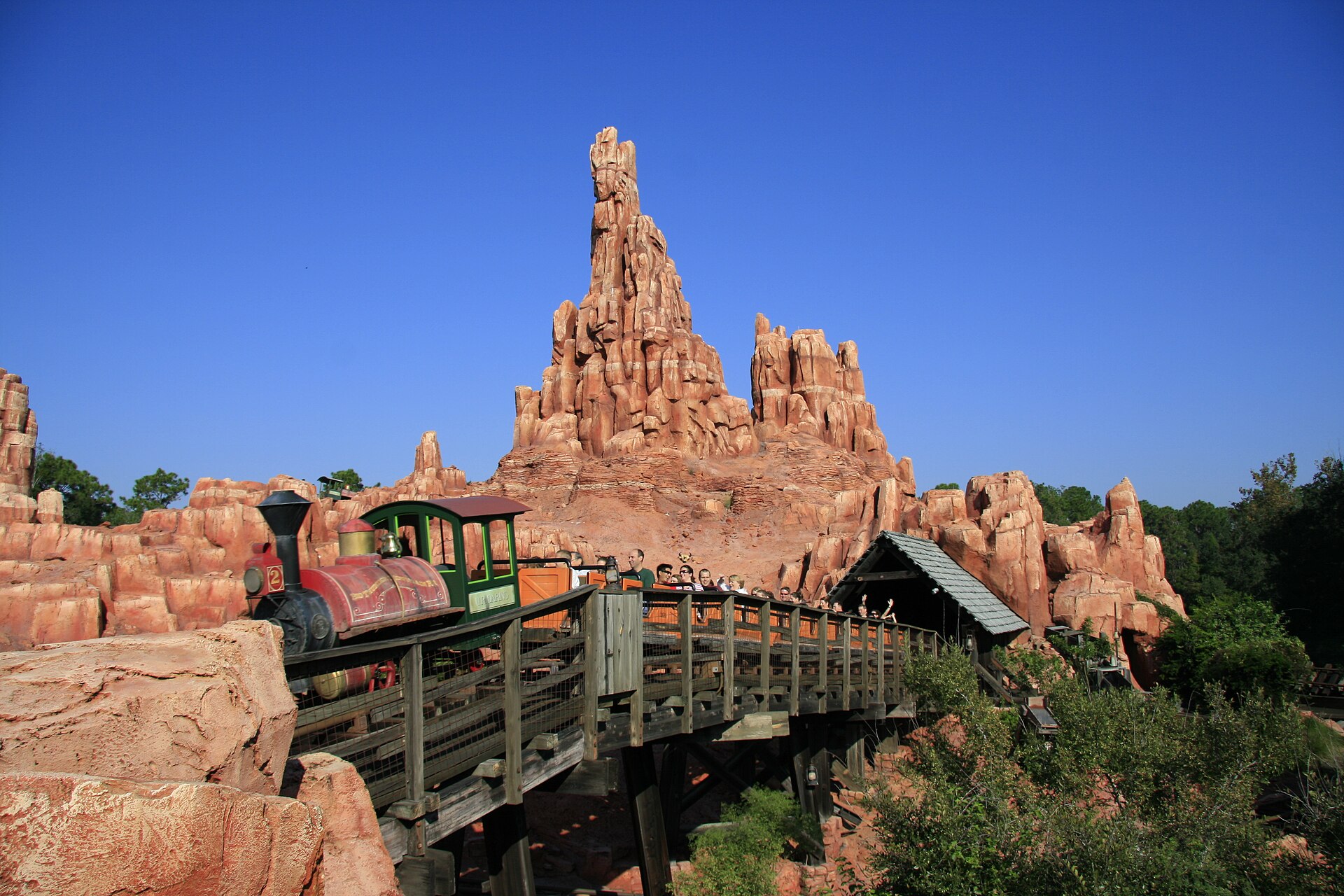 Disney Magic Kingdom - Big Thunder Mountain Railroad
