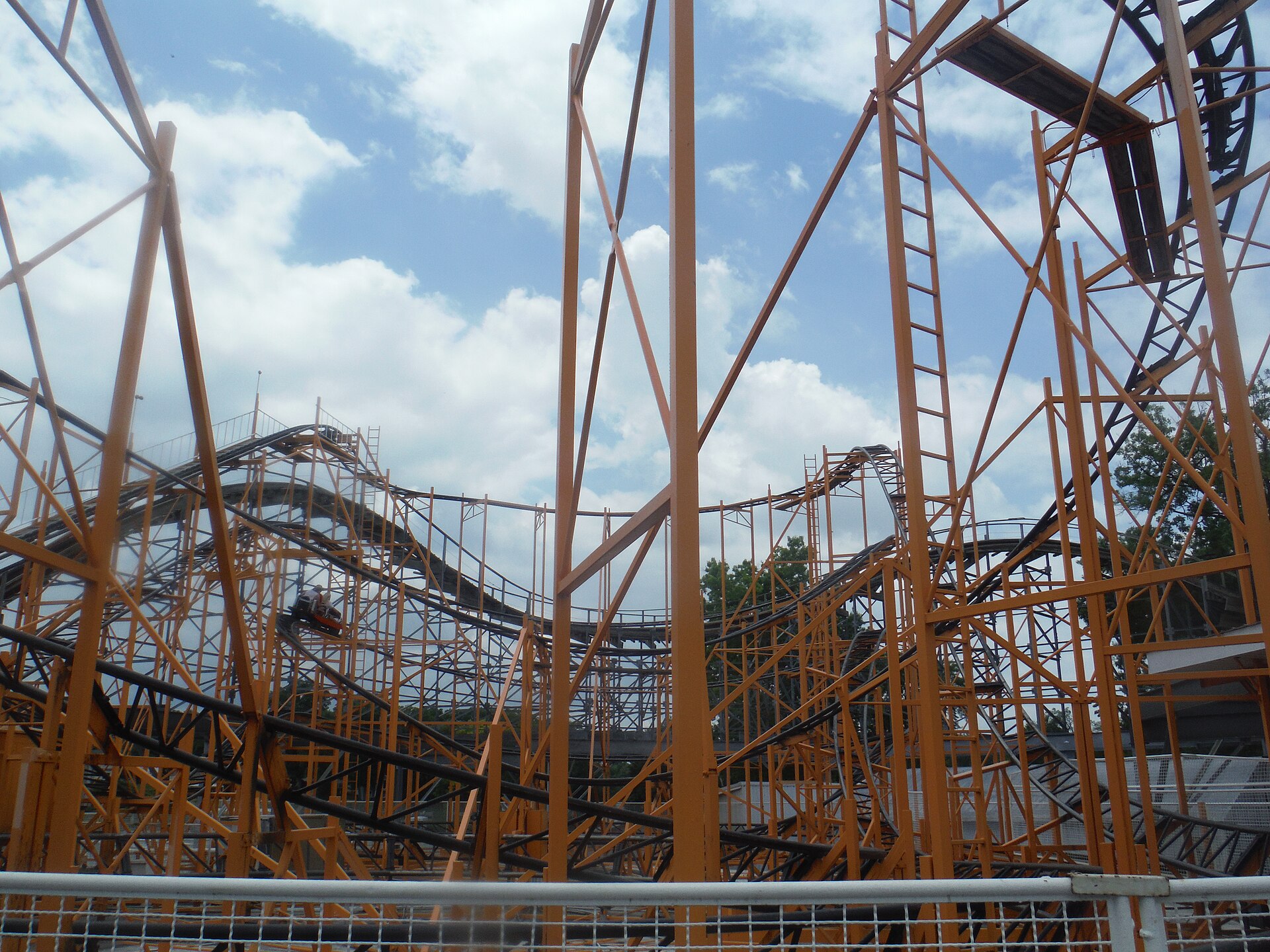 Tig'rr Coaster at Indiana Beach in 2019