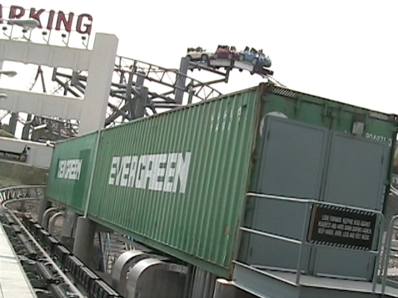 Backlot Stunt Coaster at Kings Dominion