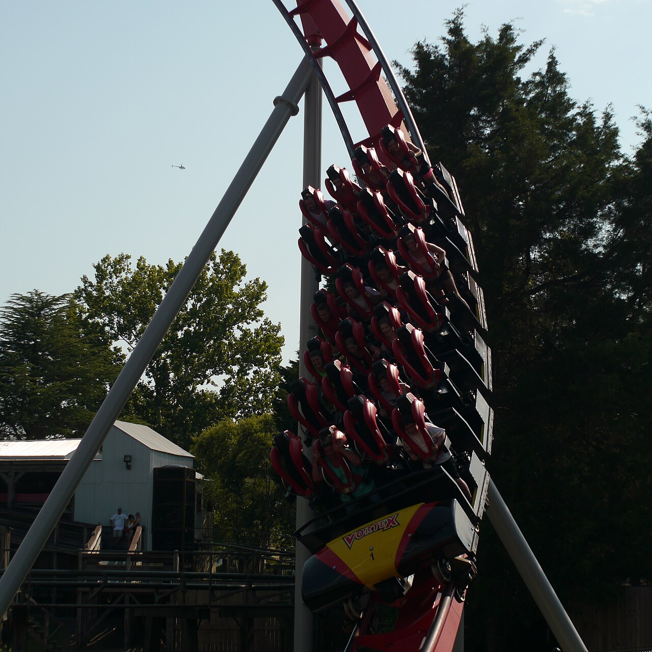 Next up was the semi-upright/standing Vortex, pretty short and sweet