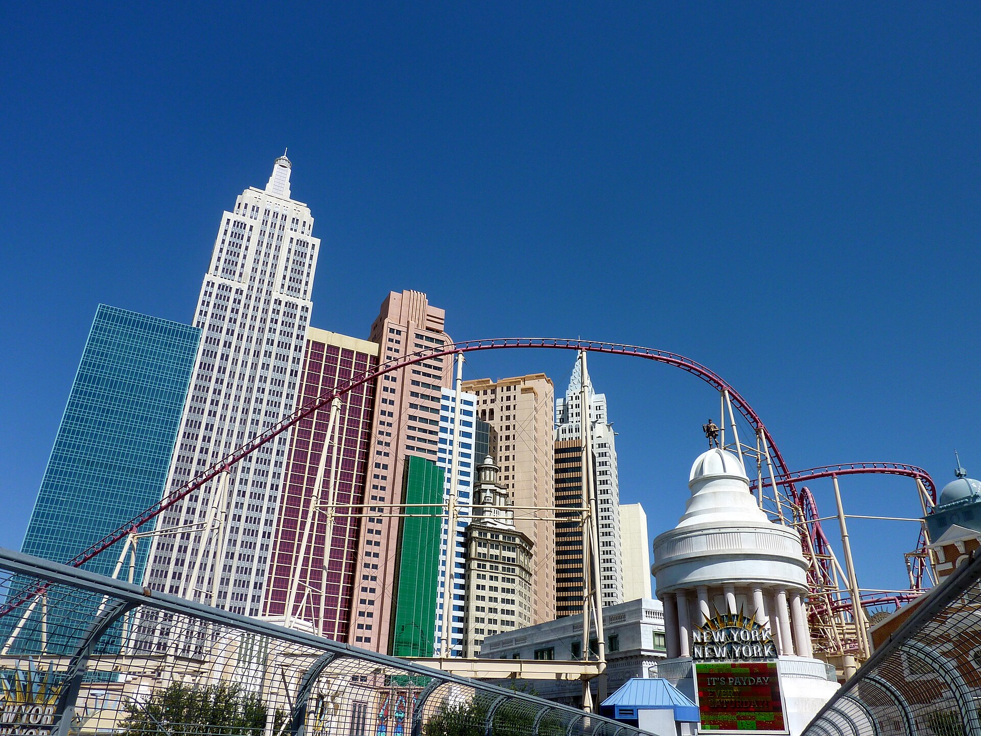 Big Apple Coaster at New York, New York Hotel & Casino