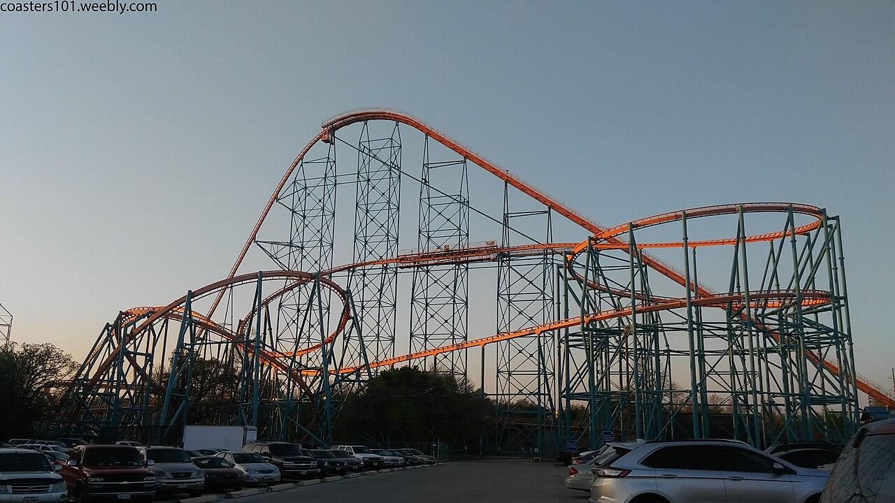 Titan at Six Flags Over Texas