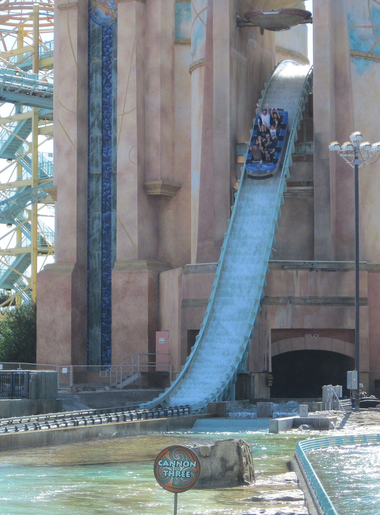 Journey To Atlantis ride, Sea World San Diego, California / 2012