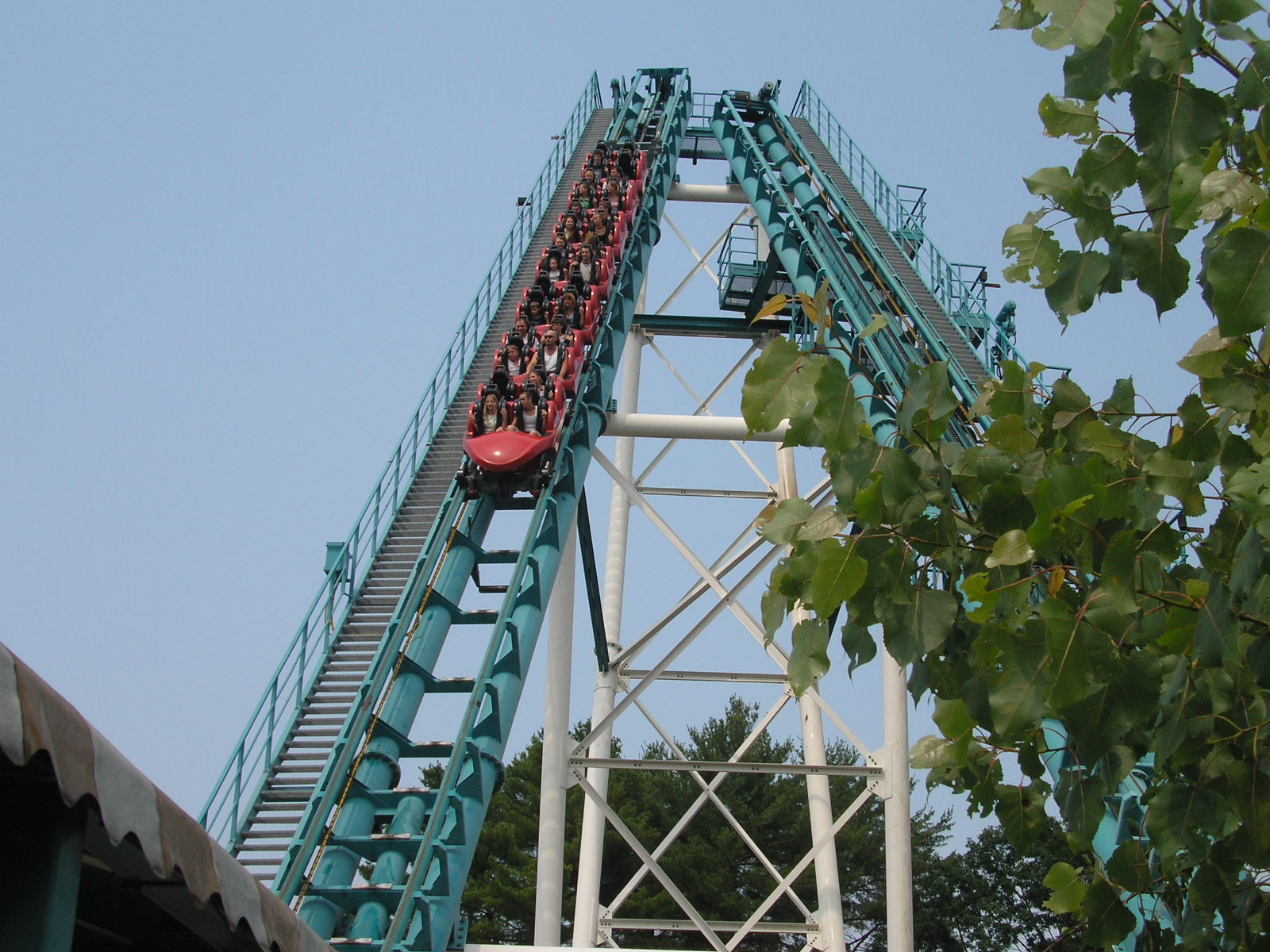 Boomerang at Six Flags Darien Lake