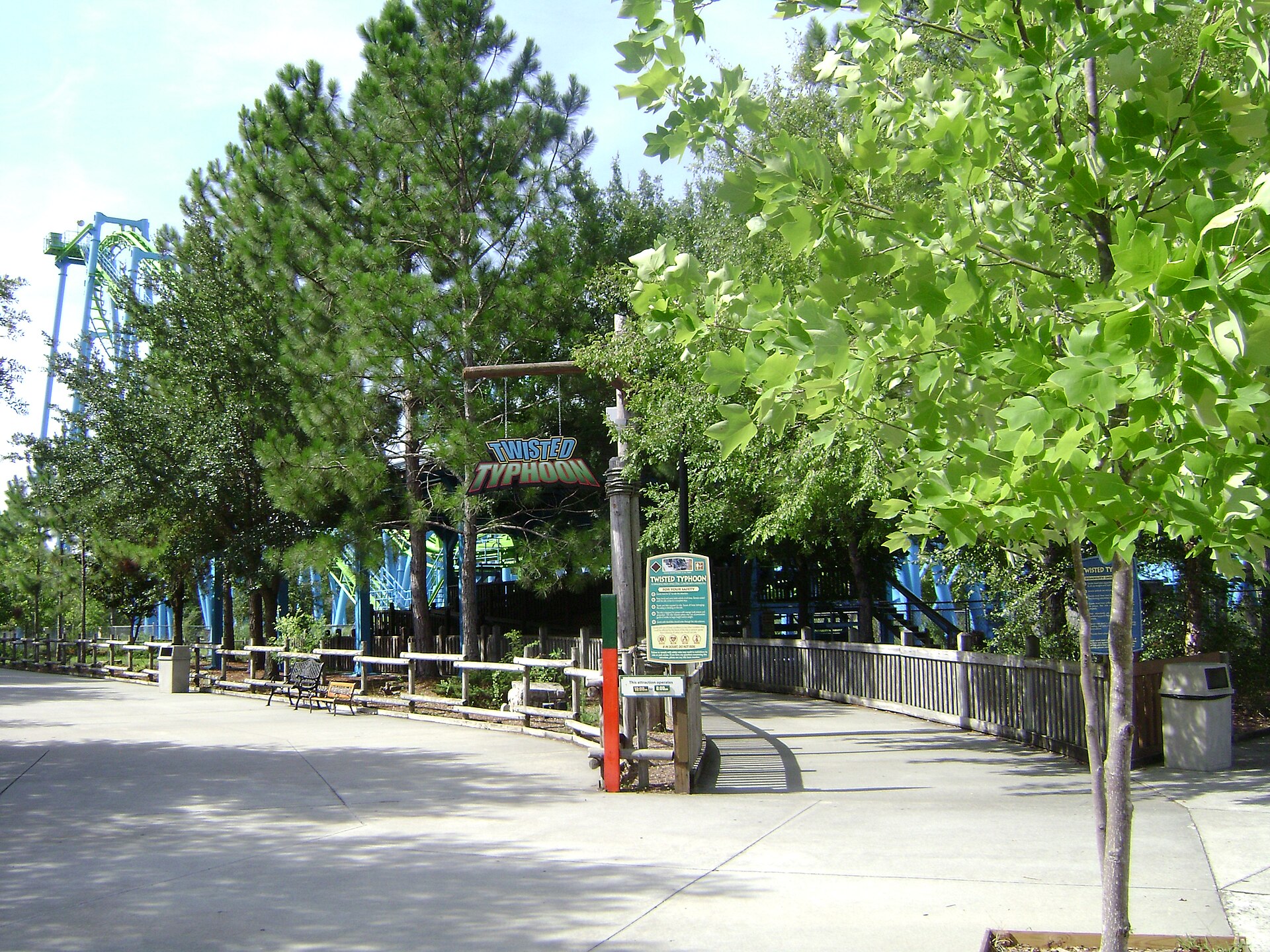 Twisted Typhoon at Wild Adventures (previously known as The Hangman)