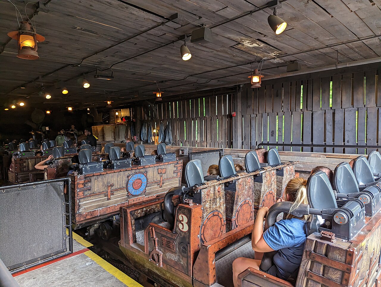Mystery Mine's station