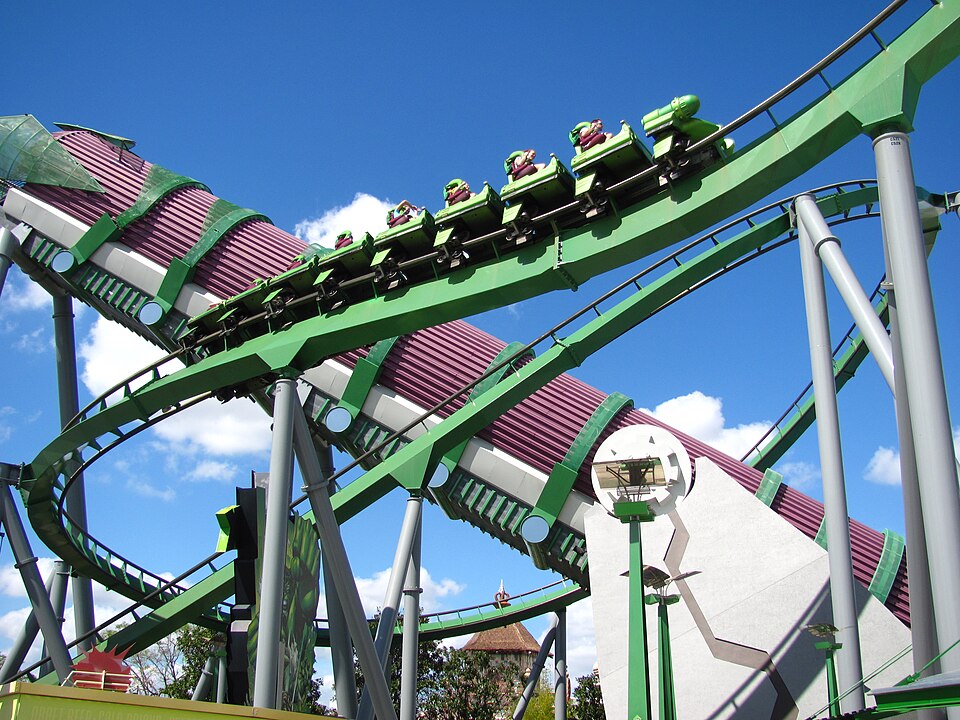 Incredible Hulk at Universal's Islands of Adventure