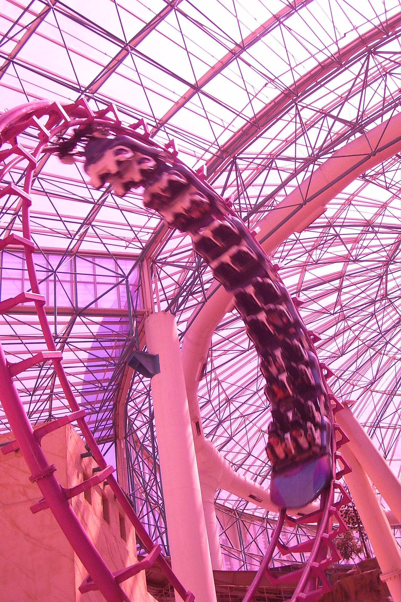Canyon Blaster in the Adventuredome at Circus Circus