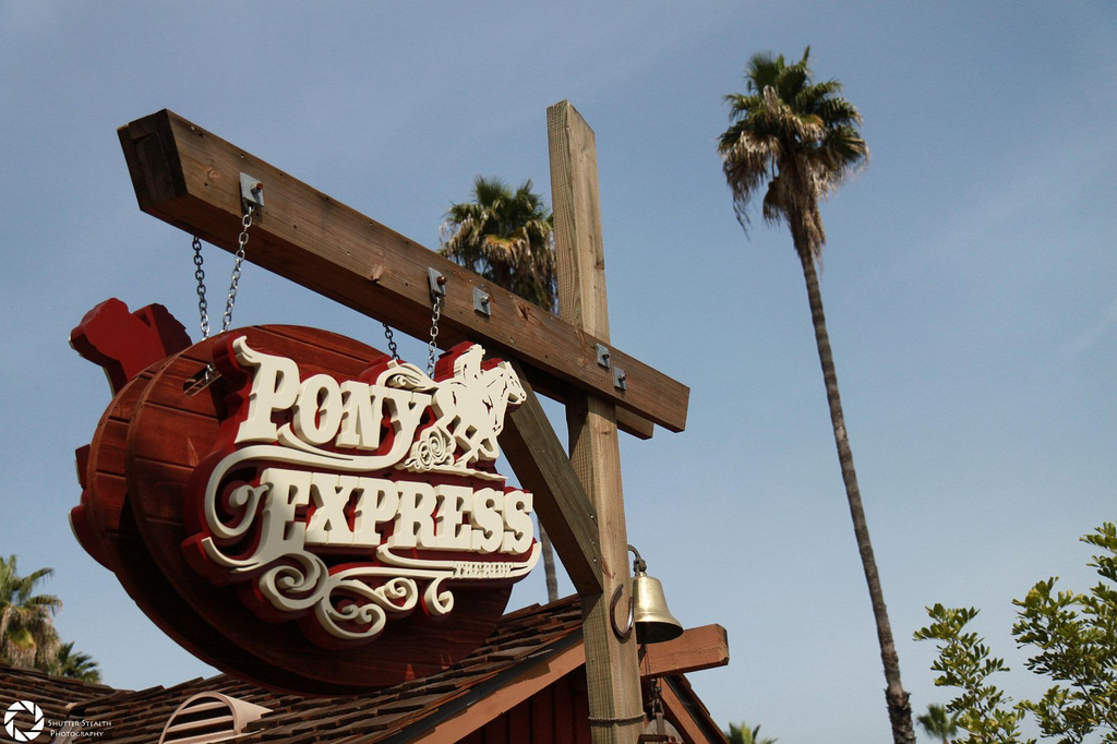 Pony Express at Knott's Berry Farm