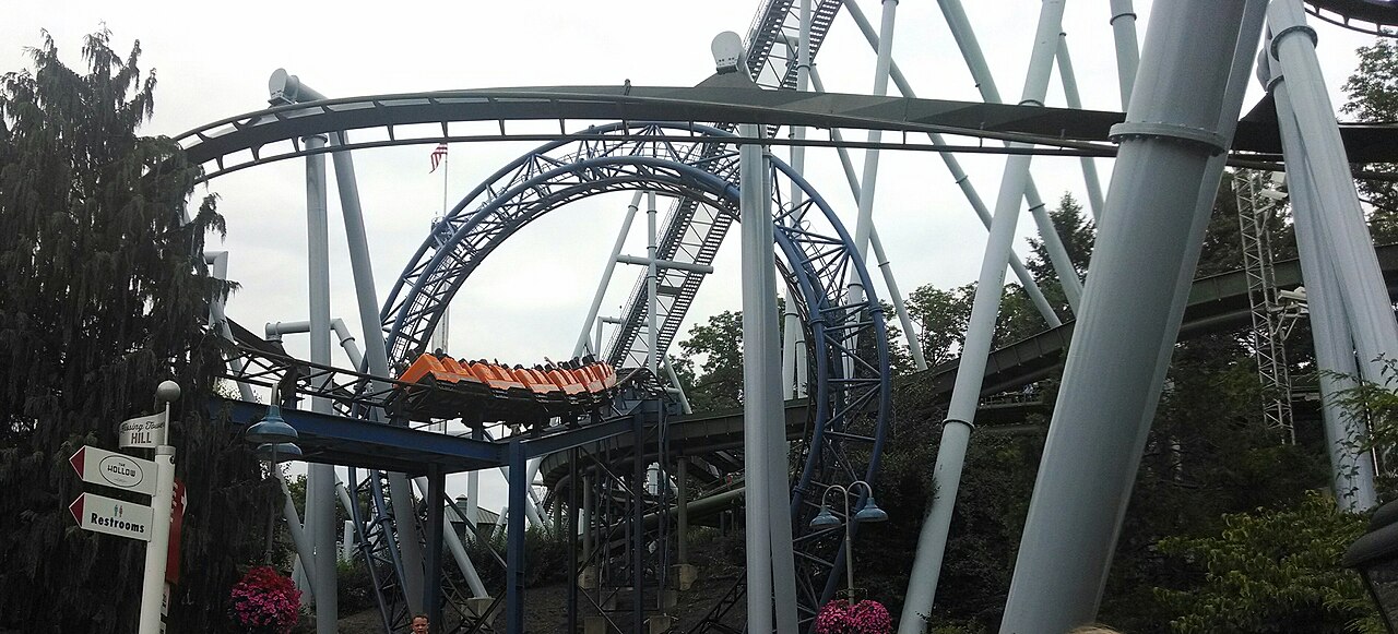 intertwined tracks of SooperDooperLooper and Great Bear