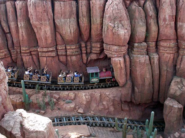 Big Thunder Mountain Railroad at Disneyland