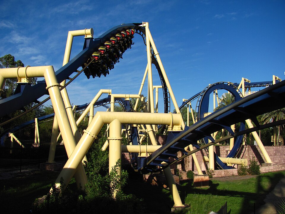 Montu at Busch Gardens Tampa Bay