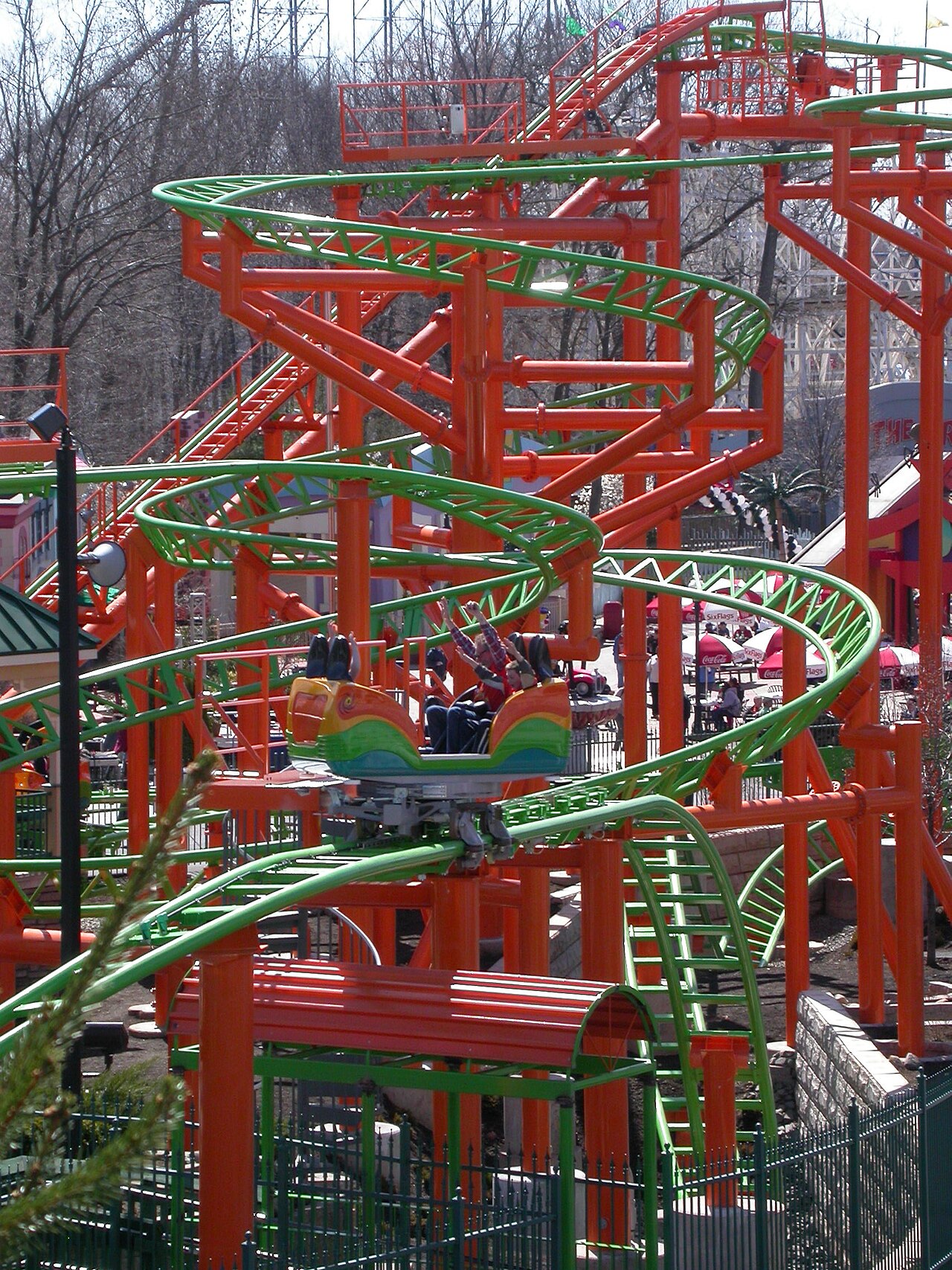 Gerstlauer Spinning Coaster (Pandemonium - Six Flags New England)