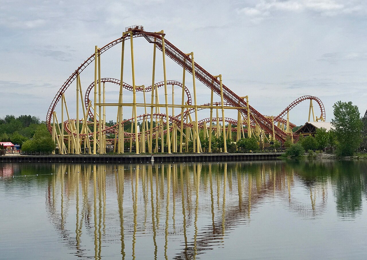 Thunderhawk at Michigan's Adventure in June 2017