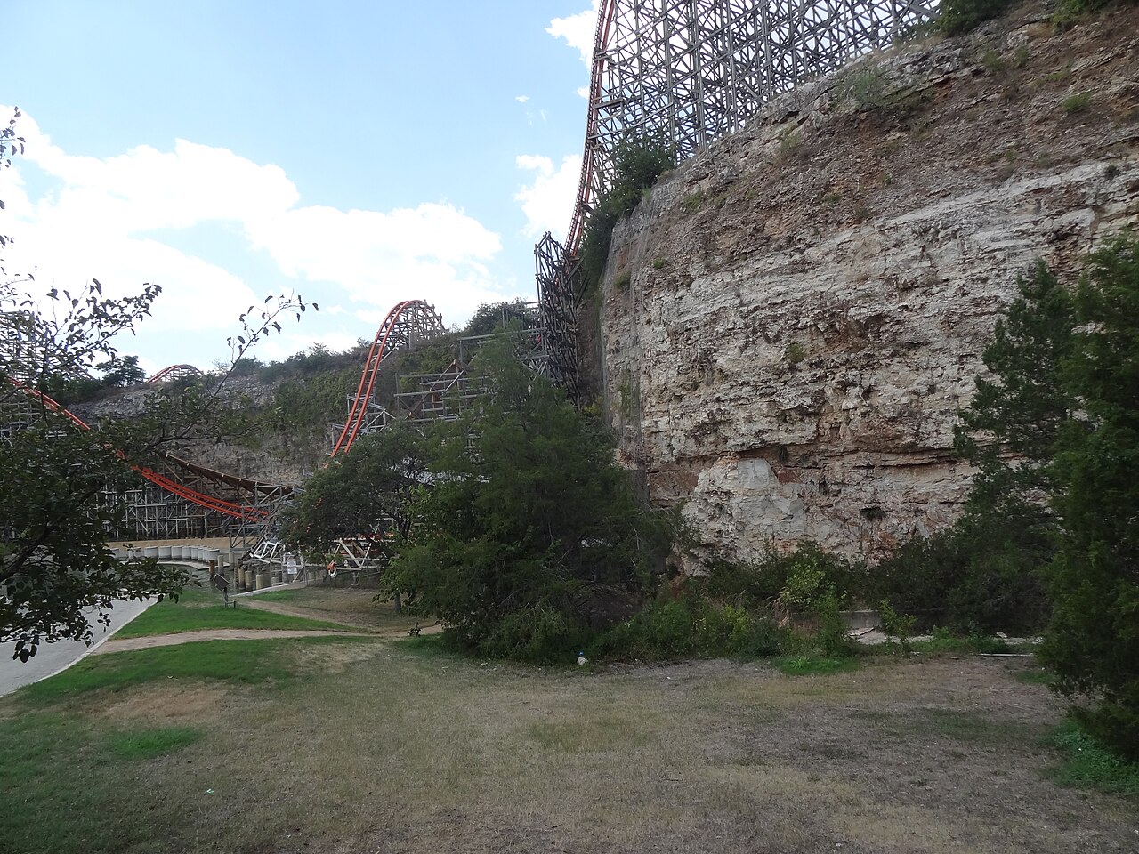 Iron Rattler at Six Flags Fiesta Texas