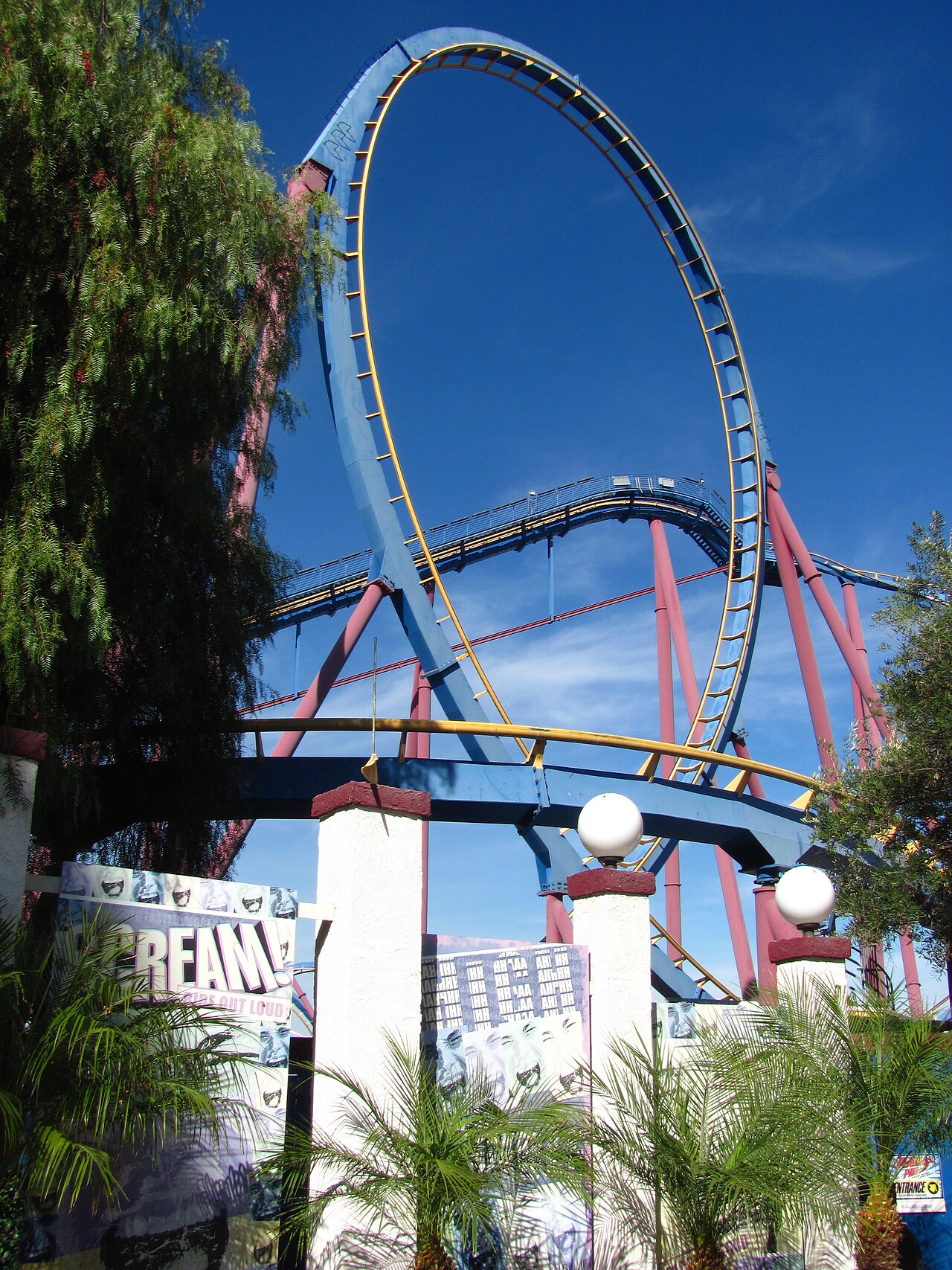 Scream! at Six Flags Magic Mountain
