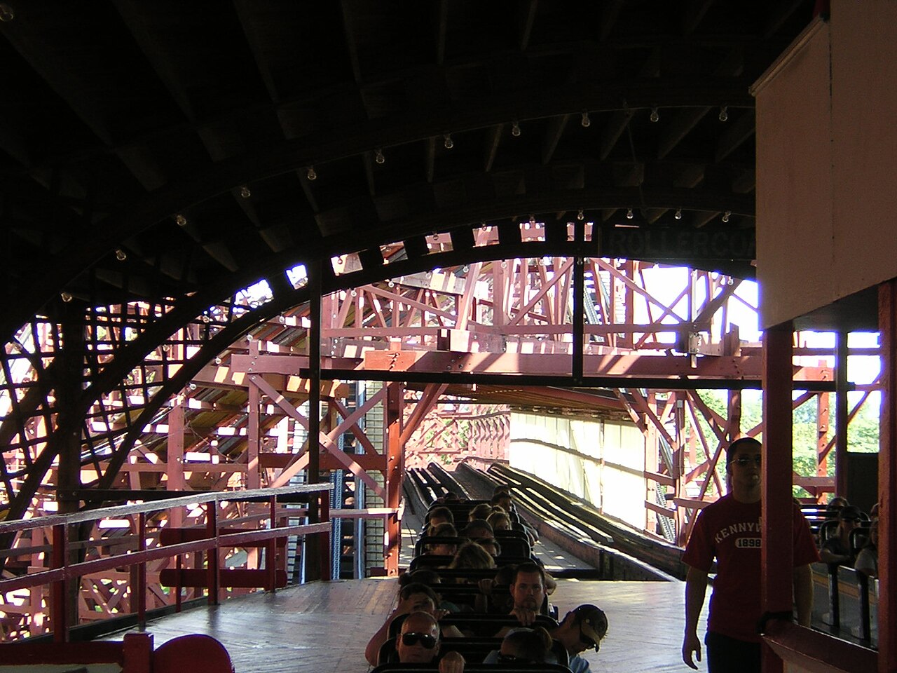 Racer at Kennywood
