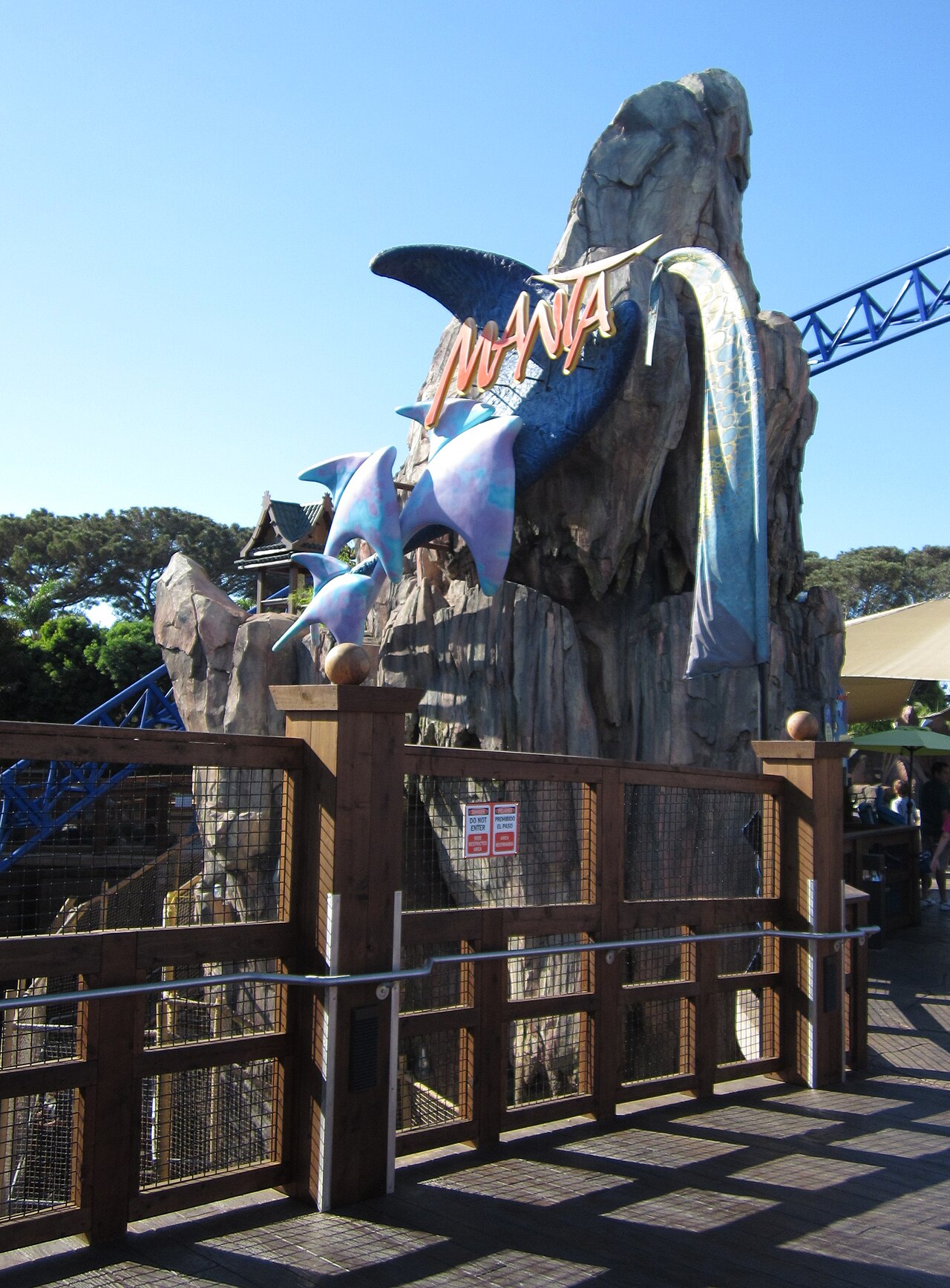 Manta coaster, Sea World San Diego, California / 2012