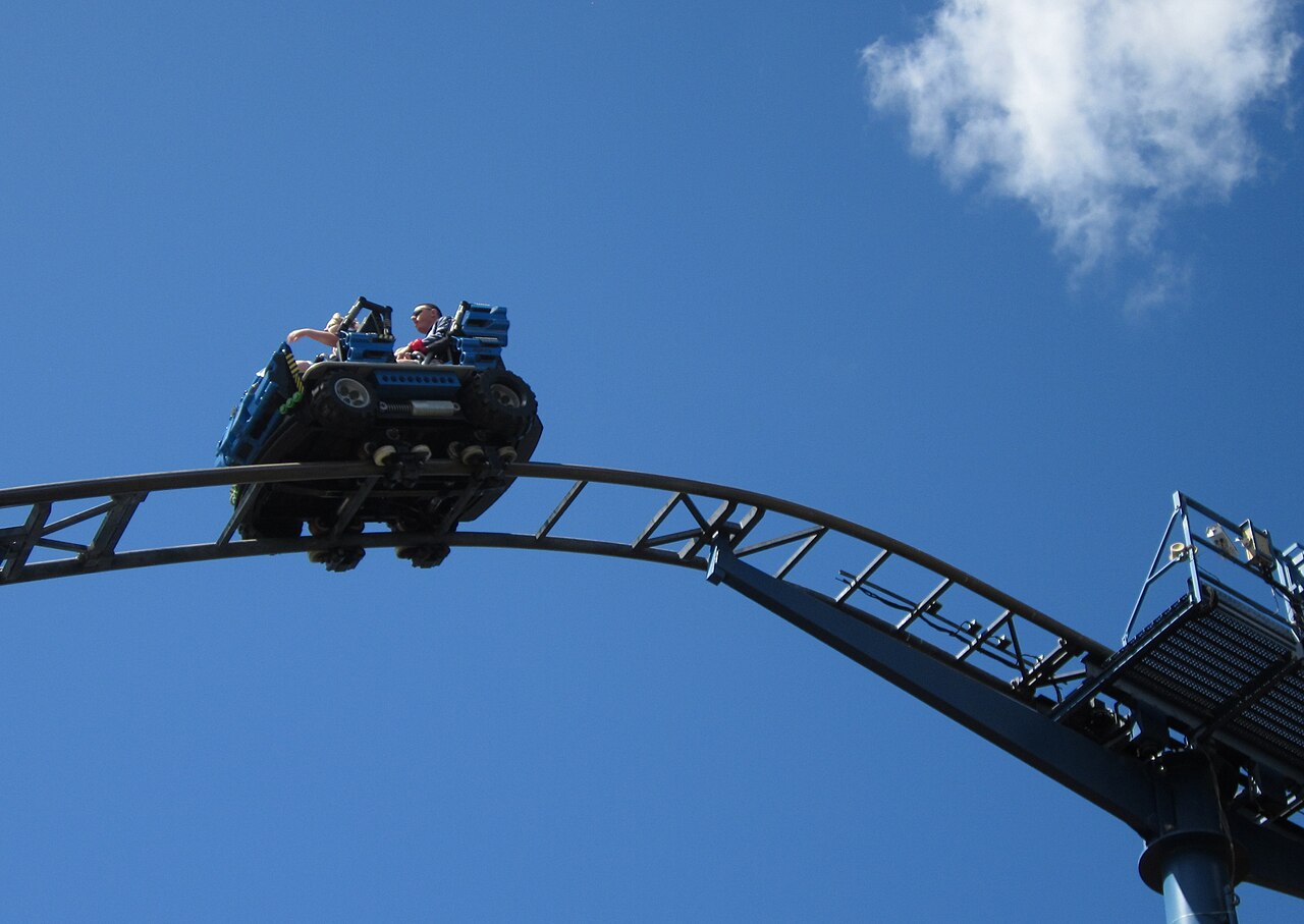 Legoland Technic coaster, Carlsbad, California / 2012