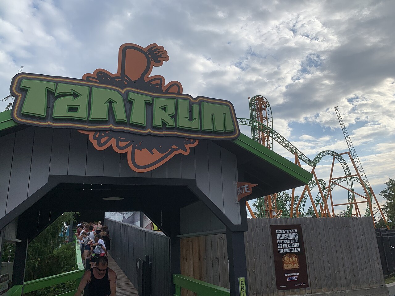 Tantrum at Six Flags Darien Lake