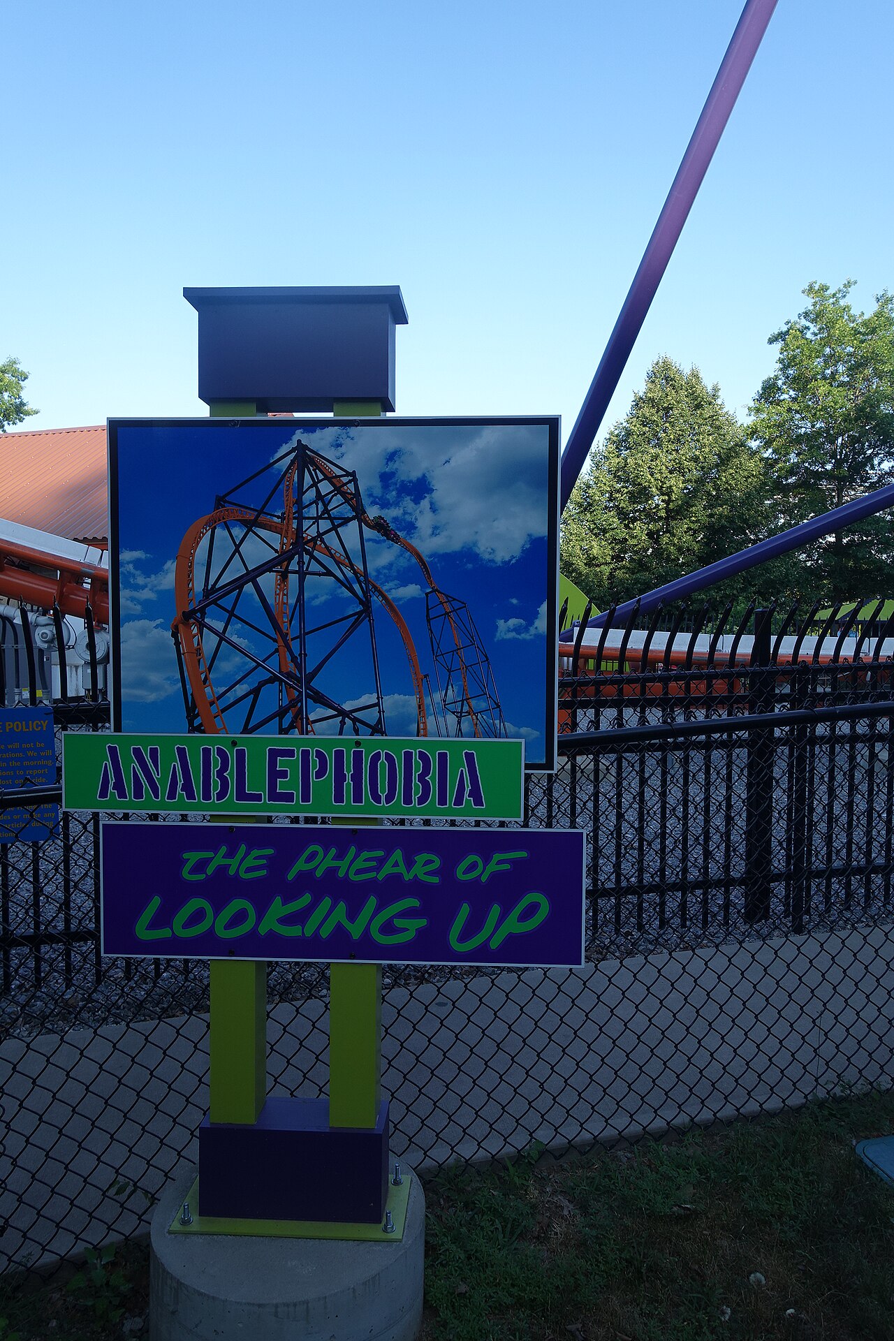 Phobia Phear Coaster