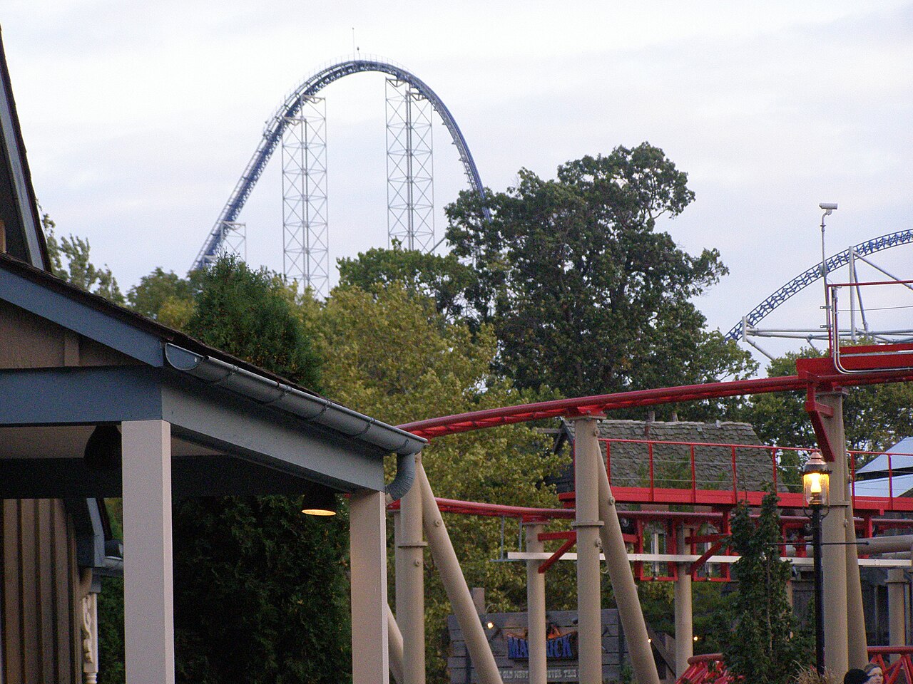 The Millennium Force at Cedar Point