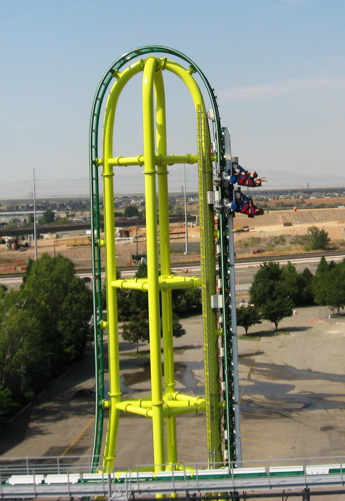 Wicked Launch tower at Lagoon