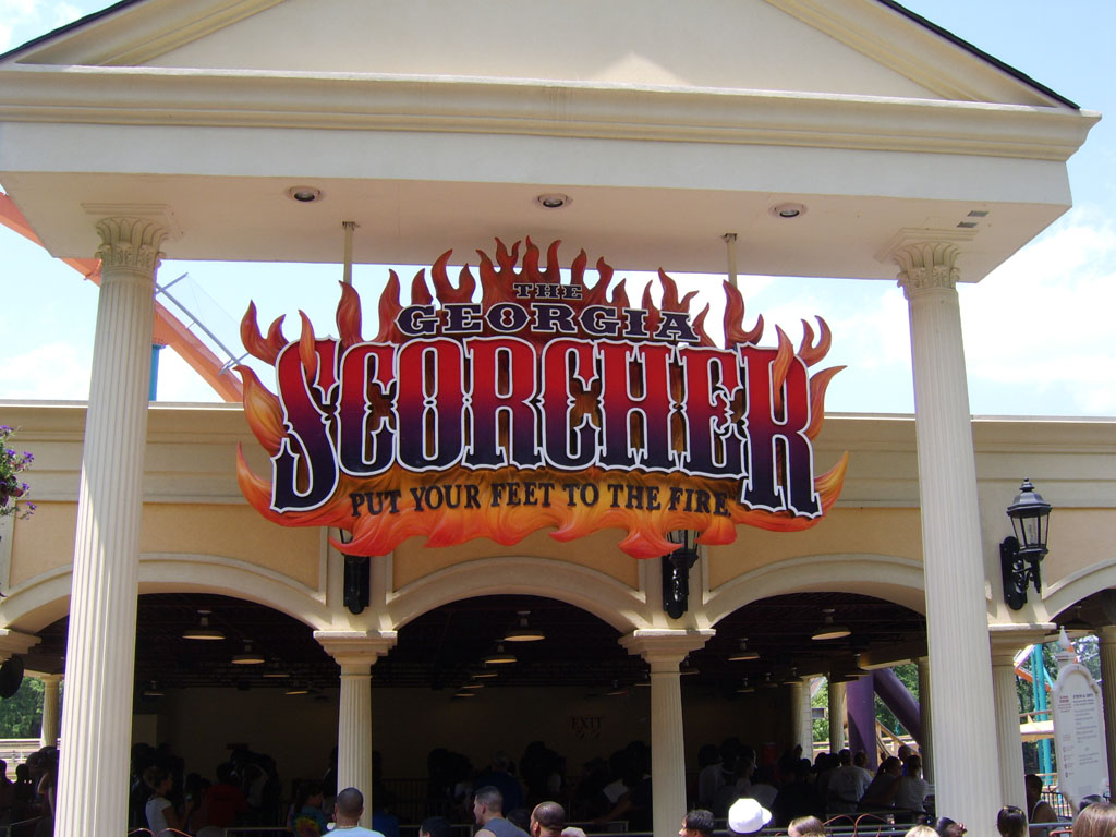 Georgia Scorcher entrance sign