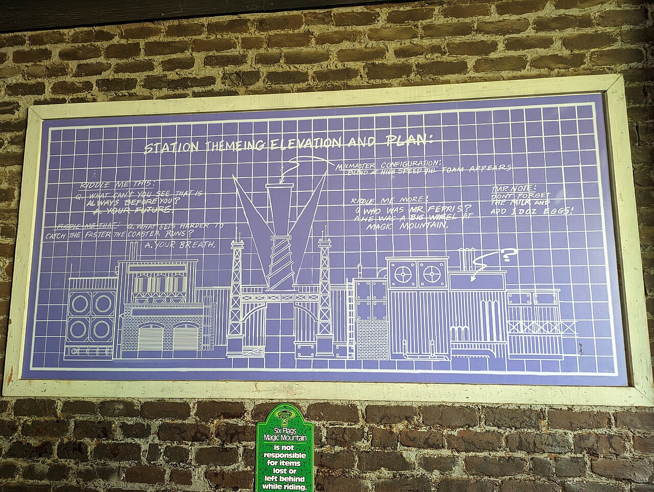 Riddler's Revenge at Six Flags Magic Mountain